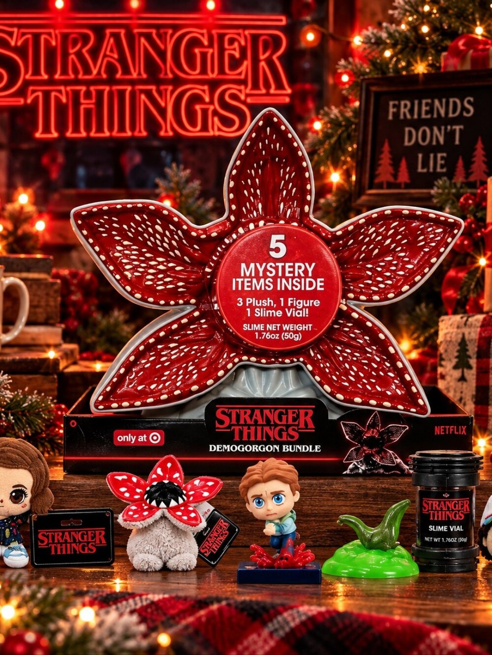 Stranger Things Demogorgon Target Exclusive Sealed Mystery Bundle NWT